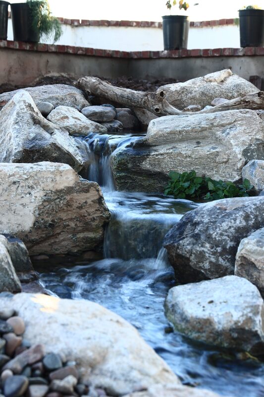 A pondless waterfall by The Pond Gnome in Phoenix, AZ
