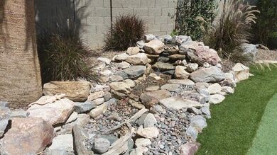 Scottsdale AZ Disappearing Pondless Stream by The Pond Gnome
