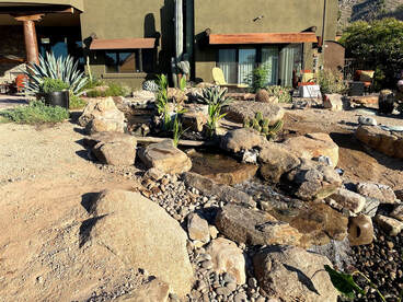Pondless stream by The Pond Gnome in Paradise Valley, AZ